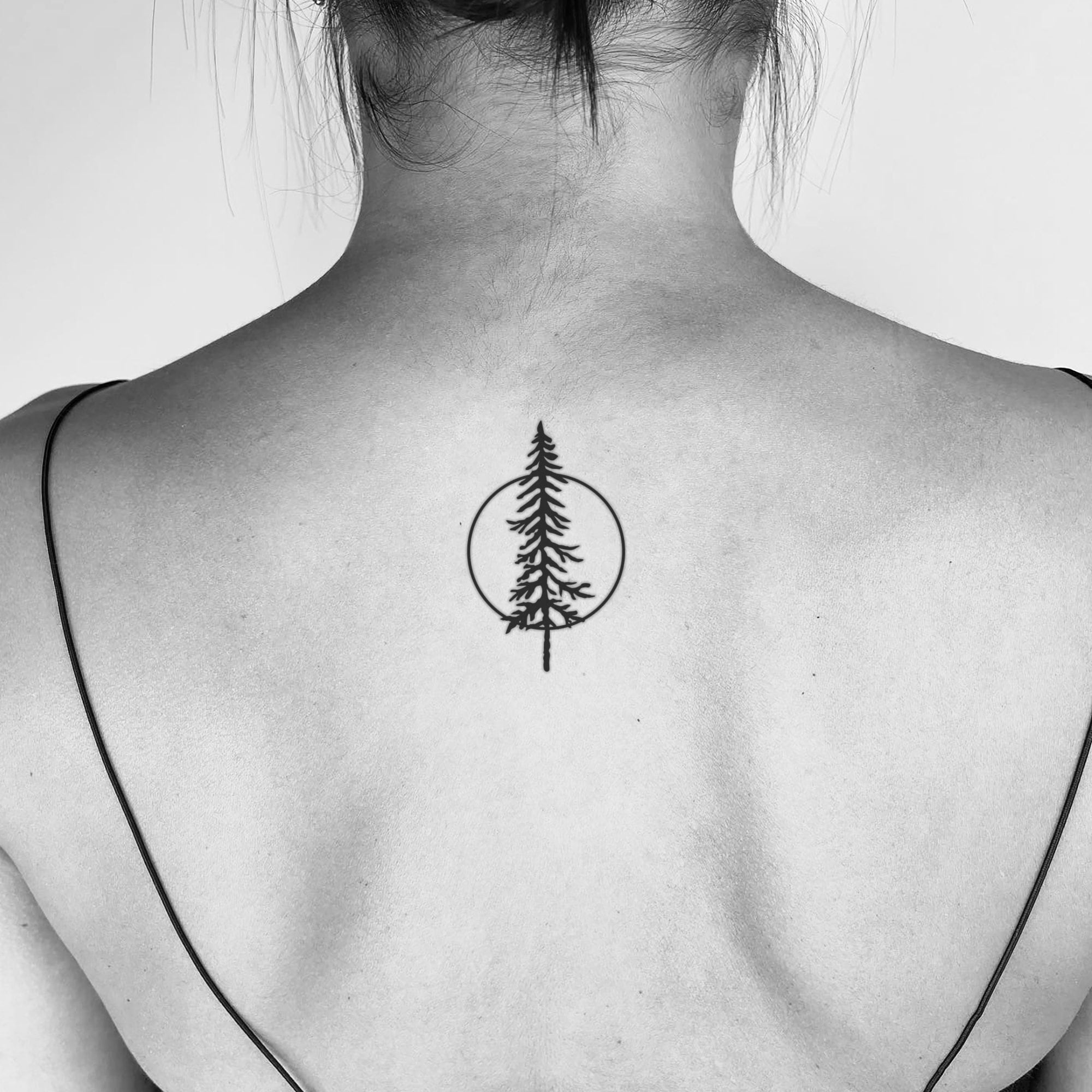 Pine tree temporary tattoo get it here 