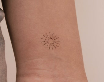 Solar Sparkle temporäres Tattoo von Jakenowicz (3er Set)