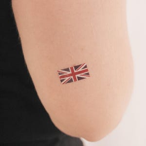 Union Jack Temporary Tattoo (Set of 3)