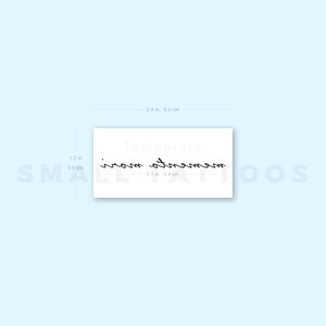 Memento Mori Temporary Tattoo set of 3 - Etsy