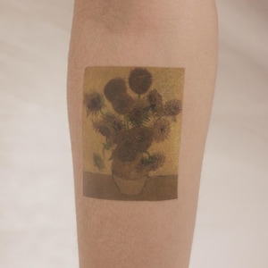 Sunflowers Temporary Tattoo (Set of 3)
