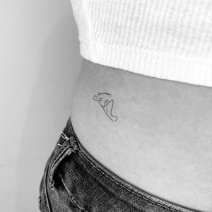 Tatuaggio temporaneo di coccole di EMBA (set di 3)