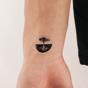 Baum des Lebens temporäres Tattoo (3er Set)