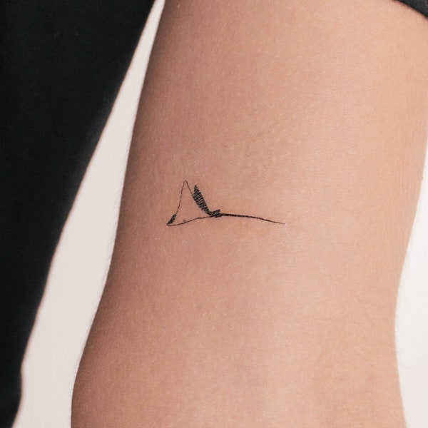 Tatouage temporaire Spotted Eagle Ray (Ensemble de 3)