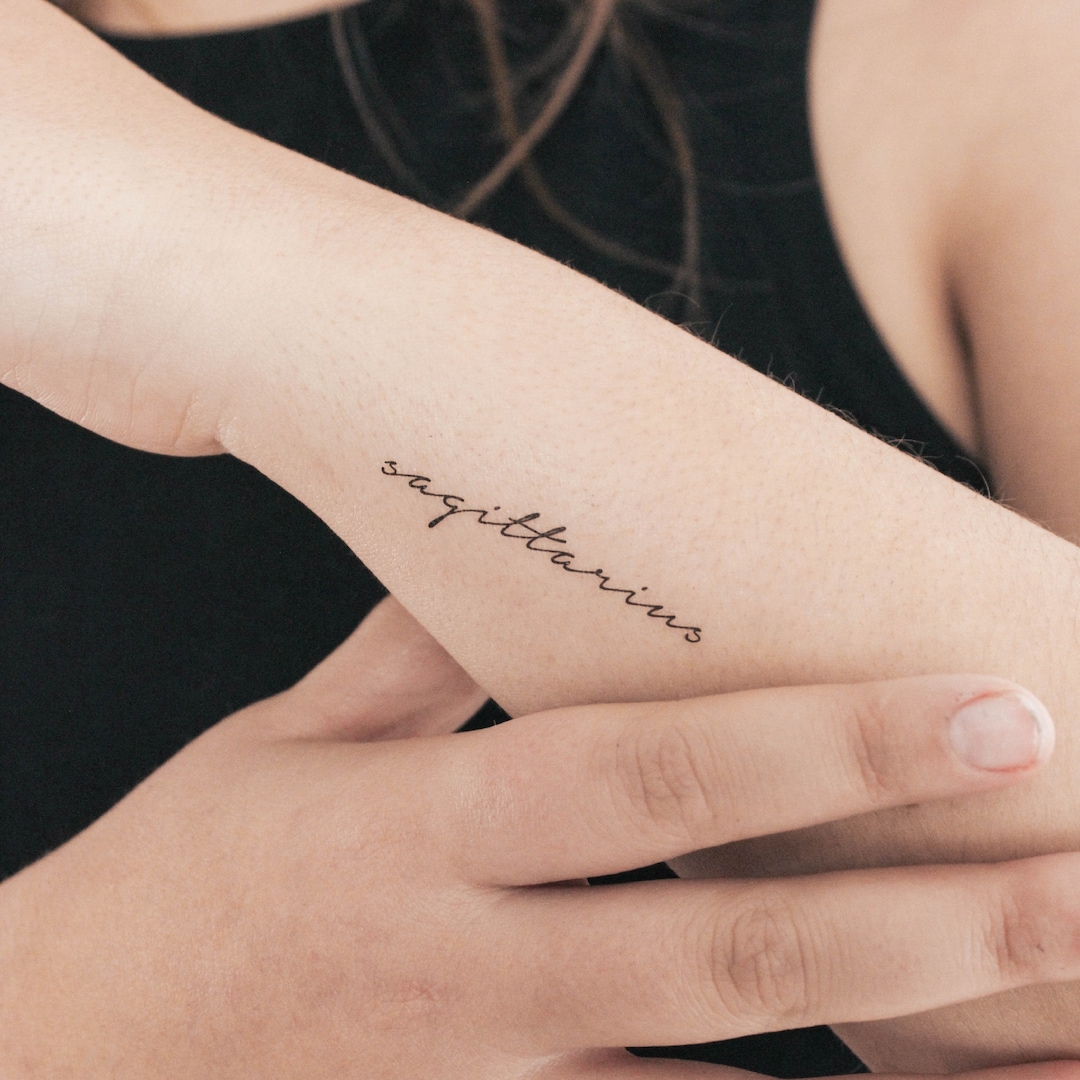 Aries and Sagittarius Love Tattoo Magic