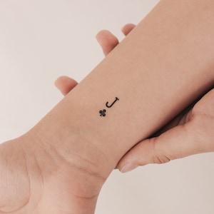 Jack Of Clubs tijdelijke tattoo (set van 3)