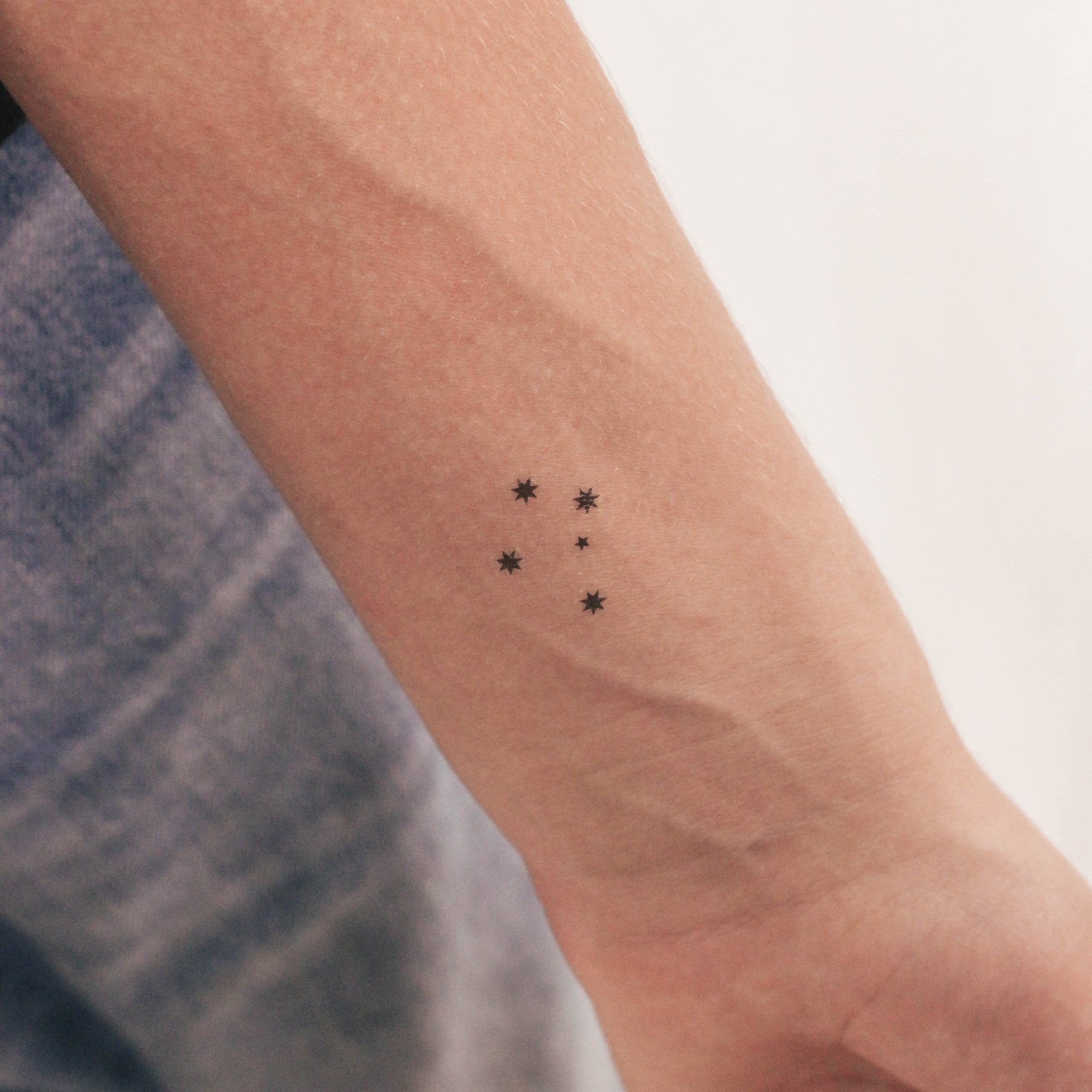 Tatuaje temporal de constelación Crux (juego de 3) - Etsy España, image size:2000x2000