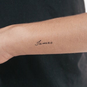 James temporäres Tattoo (3er Set)