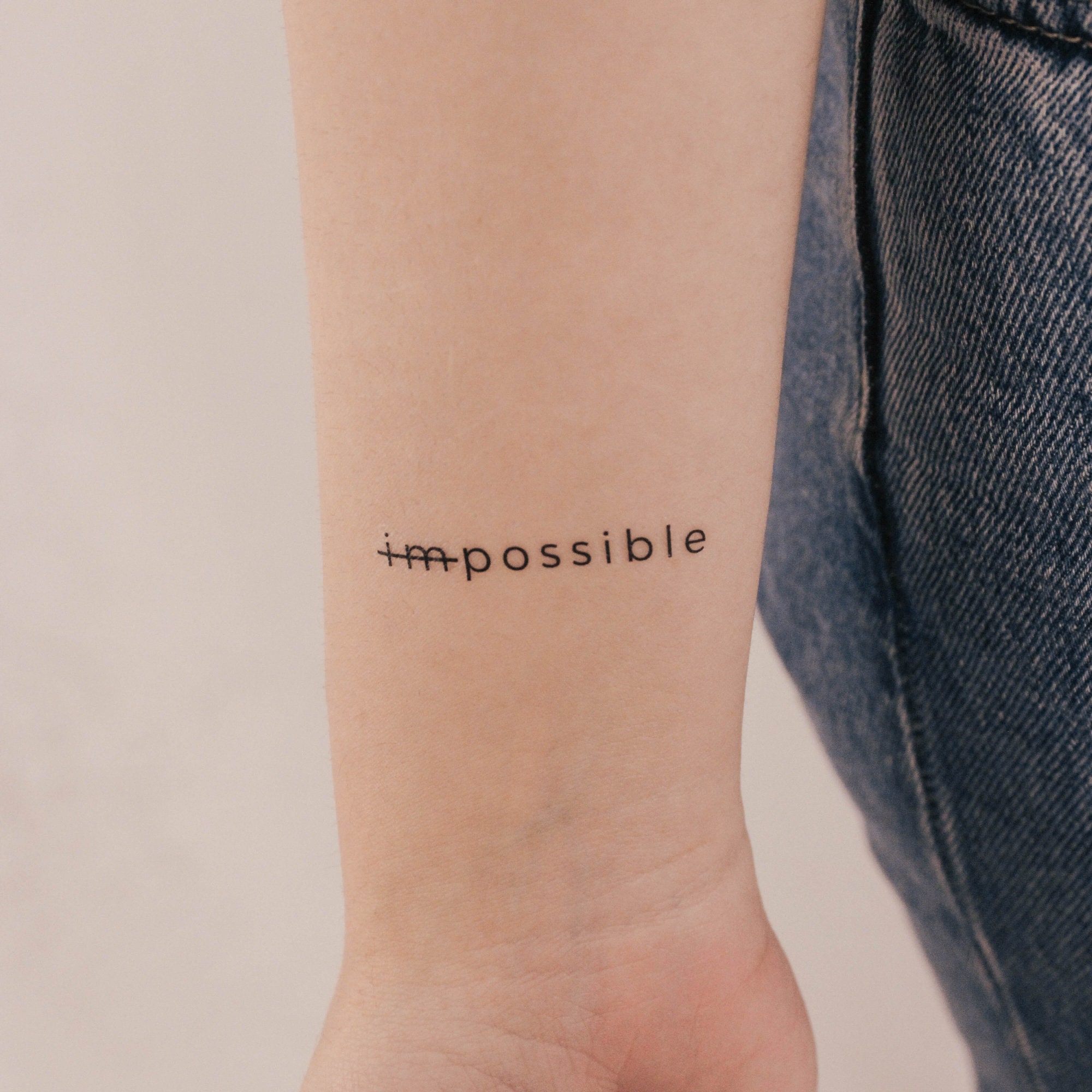 Nothing Is Impossible in Ink