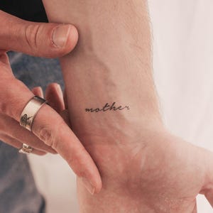 Mutter temporäres Tattoo (3er Set)