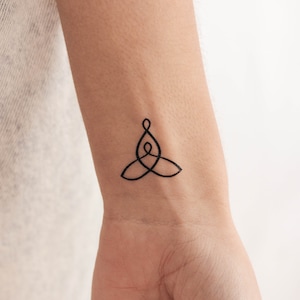 Tatuaggio temporaneo madre figlio (set di 3)