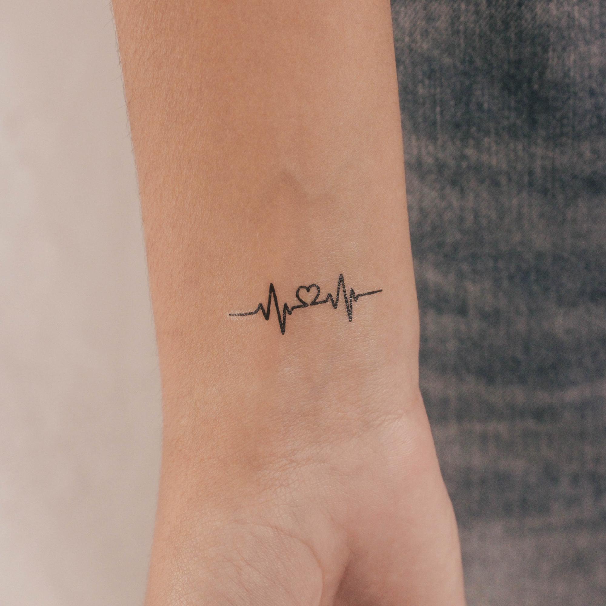Heartbeat Tattoos After Passing