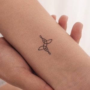 Small Family Symbol Temporary Tattoo (Set of 3)