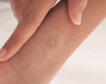 Sparkle temporäres Tattoo von Jakenowicz (3er Set)