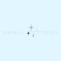 Three Sparkles Temporary Tattoo (Set of 3) product logo