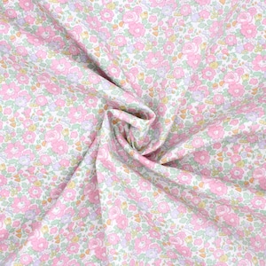 Liberty Fabrics Betsy Ann H Tana Lawn™ Cotton – Half Metre or Metre – Sewing, Dressmaking, Quilting
