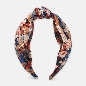 Women's Classic Knot Headband, Liberty of London Thorpe L Print