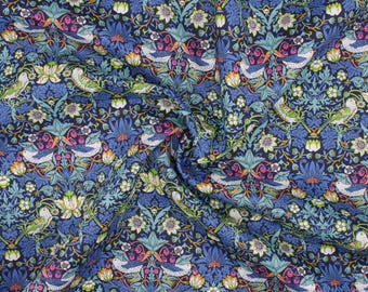 Liberty Fabrics Strawberry Thief J Tana Lawn™ Cotton – Half Metre or Metre – Sewing, Dressmaking, Quilting