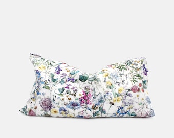 Lavendel Augenkissen - Liberty Wild Flowers Print - Entspannungshilfe für Yoga, Meditation und Schlaf