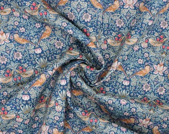 Liberty Fabrics Strawberry Thief P Tana Lawn™ Cotton – Half Metre or Metre – Sewing, Dressmaking, Quilting