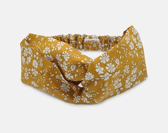 Liberty Fabric Twist Stirnband - Capel G Liberty Print - Weicher und bequemer Haarschmuck für Frauen