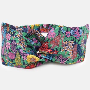 Liberty Fabric Twist Headband – Ciara E Liberty Print - Soft and Comfortable Hair Accessory for Women