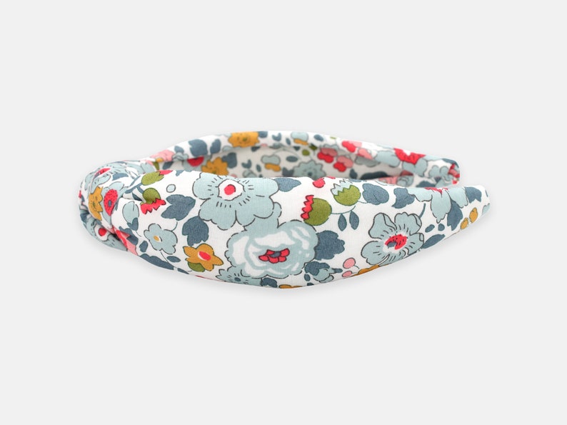 Padded Knot Headband, Liberty London Betsy P Print | Holme & Moss