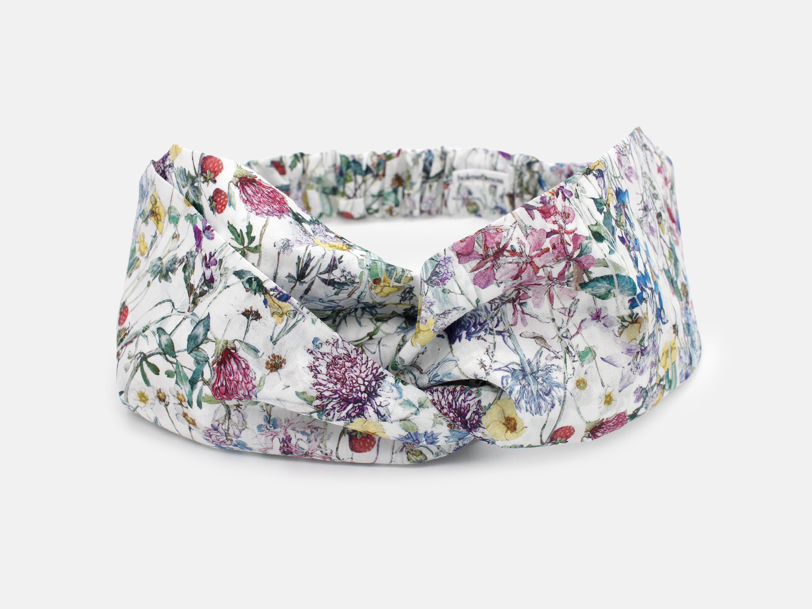 Liberty Fabric Twist Headband – Wild Flowers A Liberty Print 