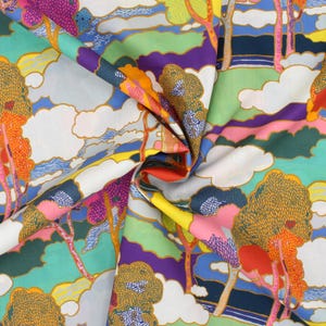 Liberty Fabrics Prospect Road A Tana Lawn™ Cotton – Mezzo metro o metro – Cucito, sartoria, quilting