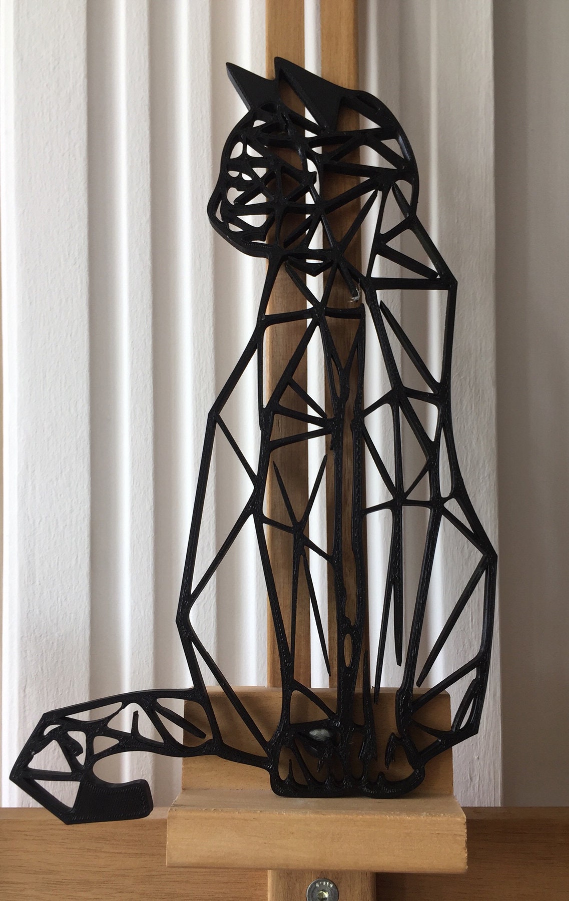 Cat Home Decor Cat Wall Decor Cat Gift Nature Minimalist Etsy