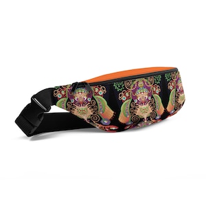 Psychedelic Art Fanny Pack Belt Bag Rinonera Hip Bag Women Belt Bag Girls Original Bag Minibag Purse Waist Bag Birthday Gift CrossBody