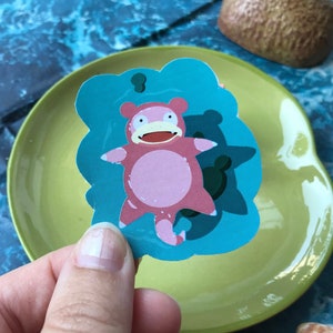 Adesivo Slowpoke (papel brilhante)