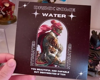 Ganondorf Hydrated Print (Square; Zelda Tears of the Kingdom)