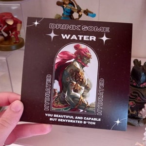 Ganondorf Hydrated Print (Square; Zelda Tears of the Kingdom)