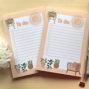 To do list Notepad &quot;Plants&quot; (A6, 50 sheets)
