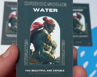 Ganondorf Hydrated Vinyl Sticker (Zelda Tears of the Kingdom)