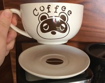 Animal Crossing Kaffeetasse (Tom Nook)