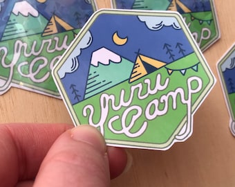 Yuru Camp Stickers (Day/ Night)