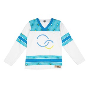Men S Hockey Jersey Moto Fire Ethical Fashion Etsy