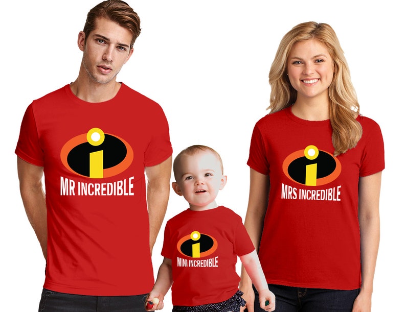 incredibles family shirts