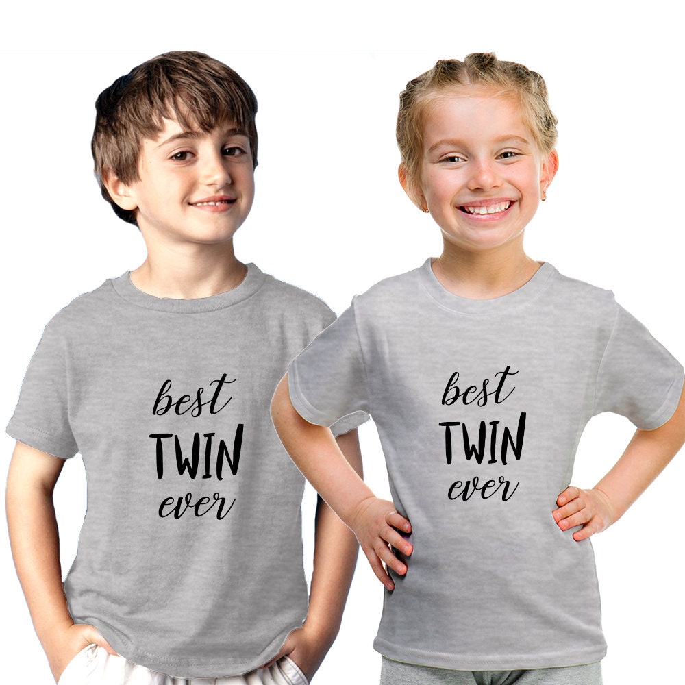 Best Twin Ever Brother Sister Sibling Matching Family | Etsy