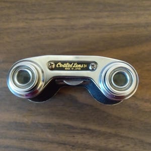 Vintage Sportiere Mini 3X Binoculars w/Coated Lens-Made in Japan
