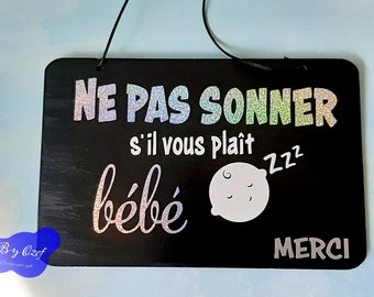 Svp Ne Pas Cogner Ou Sonner Bebe Qui Dort Et Chien Etsy Svp Ne Pas Cogner Ou Sonner Bebe Qui Dort Et Chien Etsy