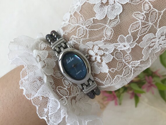 Liebe Silver Tone Metal and Pearls Women Watch Real Pearl Bracelet Watch Quartz Movement Japanese Band Watch Ladies Watch Etsy