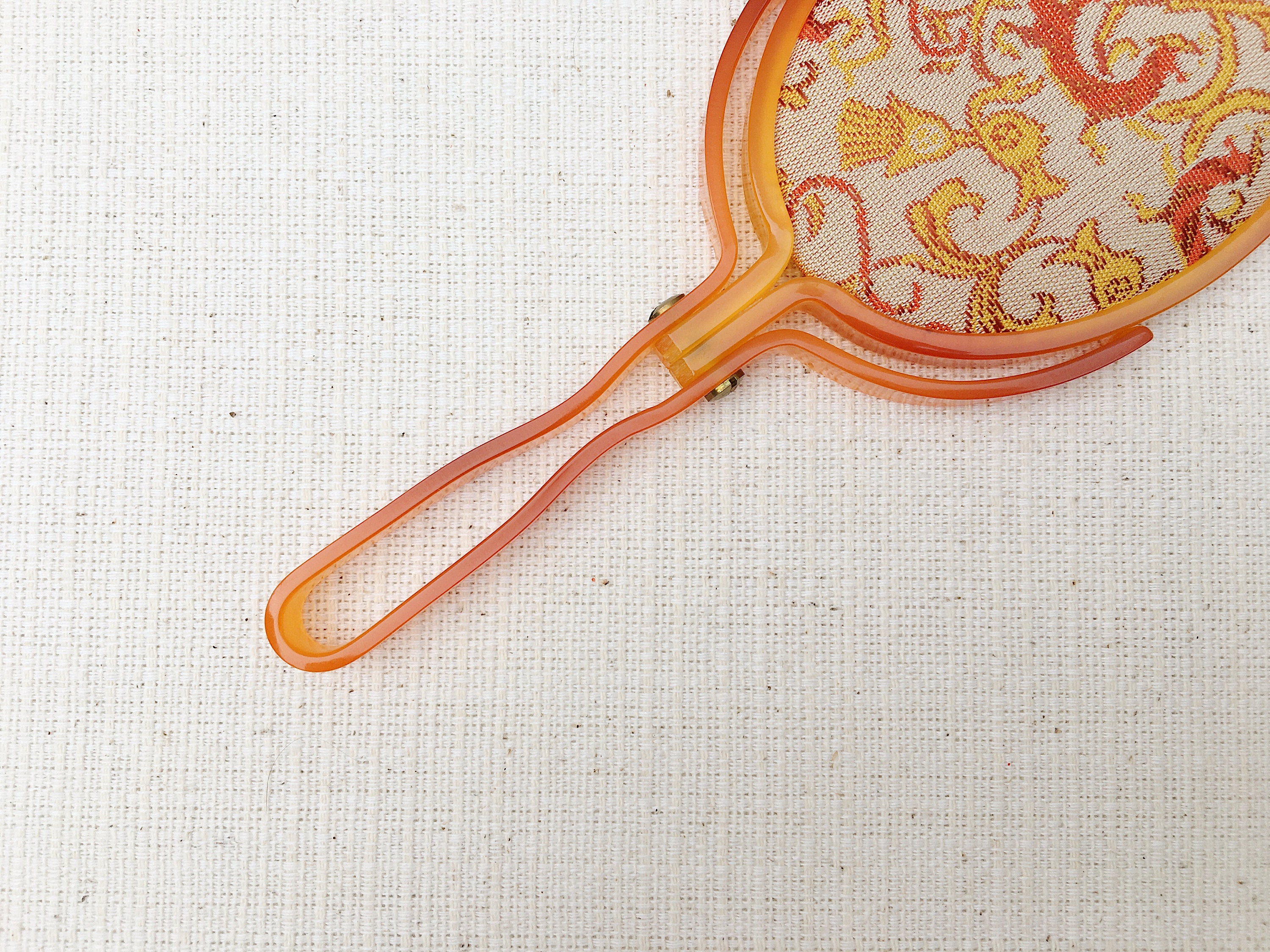 Vintage Japanese Plastic Hand Mirror/table Mirror Makeup Etsy