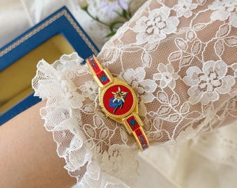 アクセサリー Vintage archive design bangle watch Vintage Storm Bangle / Cuff Bracelet Quartz Watch / Cuff