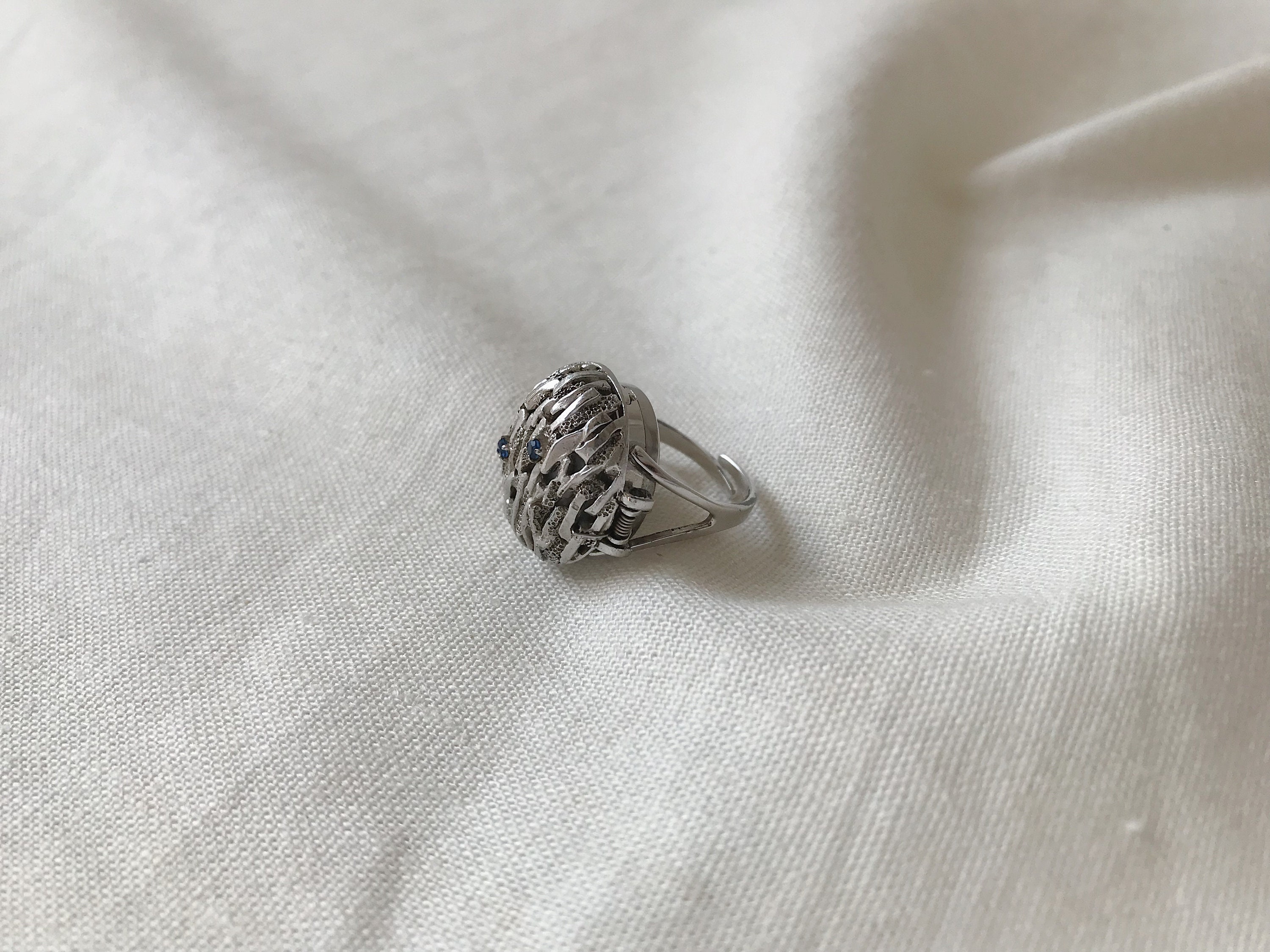 Rare! Vintage CITIZEN Silver Tone Ring Watch, 17 Jewels Rare! Vintage CITIZEN Silver Tone Ring Watch, 17 Jewels