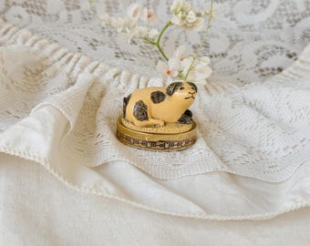 Estée Lauder Solid Perfume Compact RARE TEA CUP - Etsy