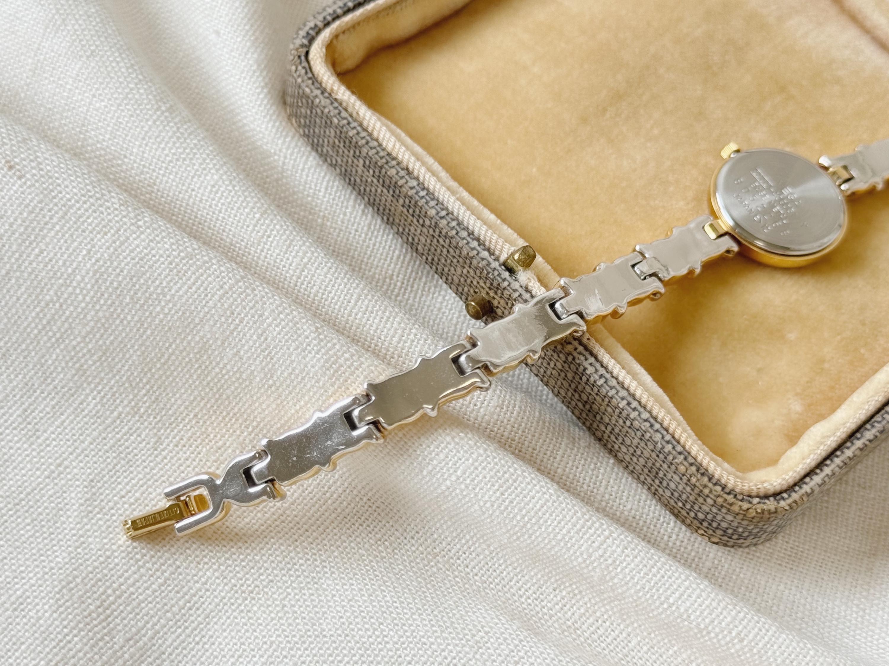 Vintage Citizen Gold Tone Bracelet Women display picture 1