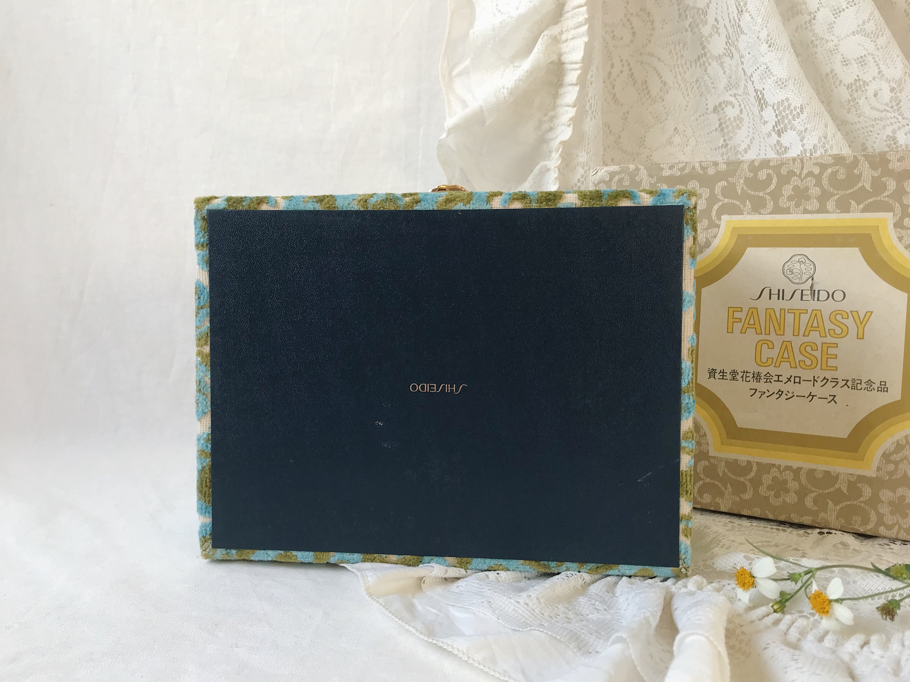 Vintage Shiseido Hanatsubaki Club Fantasy Jewelry Box, Decorative